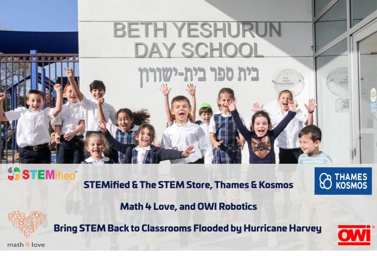 The STEM Store Joins Top STEM Retailers To Help A School Flooded By Hurricane Harvey