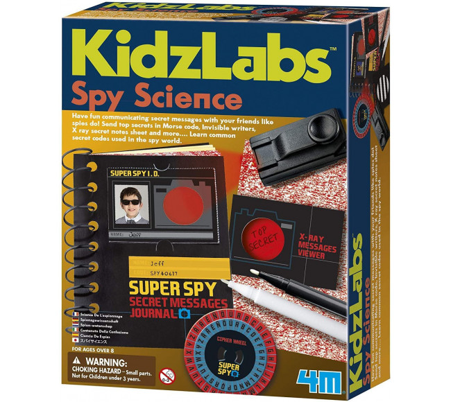 Spy Science Secret Messages Kit Science Experiment Kits