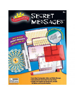 Scientific Explorer Secret Messages Kit