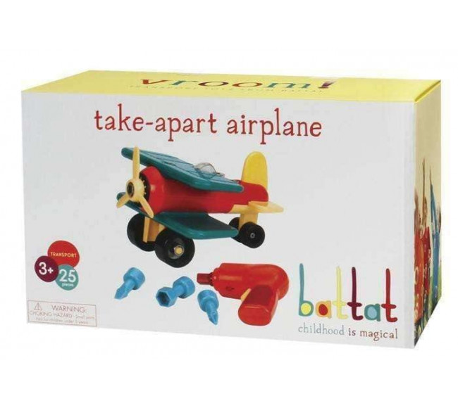 Take Apart Airplane Toy Games and Brain Teasers