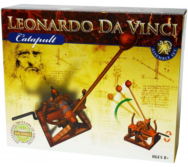 Leonardo Da Vinci Catapult DIY Kit Engineering and Coding Kits
