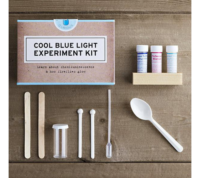 Cool Blue Light Experiment Kit Science Experiment Kits