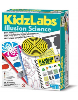 Illusion Science kit to Amaze and Learn about Optic Science
