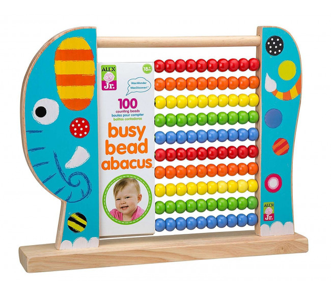 Busy Bead Abacus Elephant Games and Brain Teasers