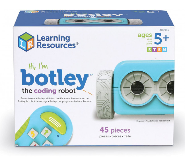 Botley the Coding Robot, Coding STEM Toy, 45 Piece Coding Set Robots and Drones