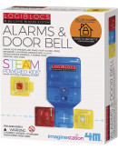 Logiblocs E-Building Blocks System Alarms & Door Bell Kids Kit Engineering and Coding Kits