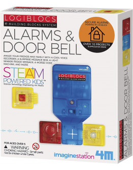 Logiblocs E-Building Blocks System Alarms & Door Bell Kids Kit