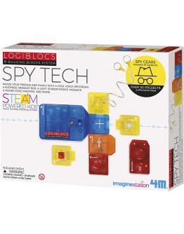 Logiblocs E-Building Blocks System Spy Tech Kids Kit