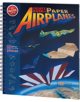 Paper Airplanes Craft Kit Book - Learn to build and fly