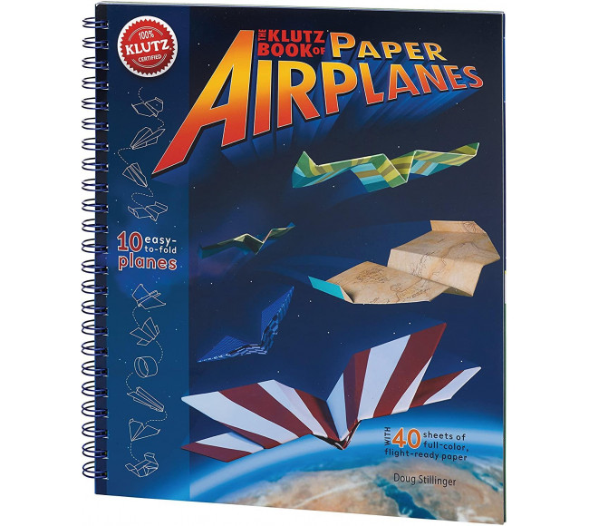Paper Airplanes Craft Kit Book - Learn to build and fly Guides and Lesson Plans