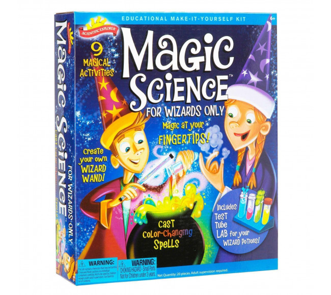 Scientific Explorer Magic Science For Wizards Kids Kit Science Experiment Kits