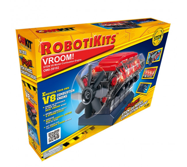 VROOM - STEM V8 Model Combustion Engine Engineering and Coding Kits