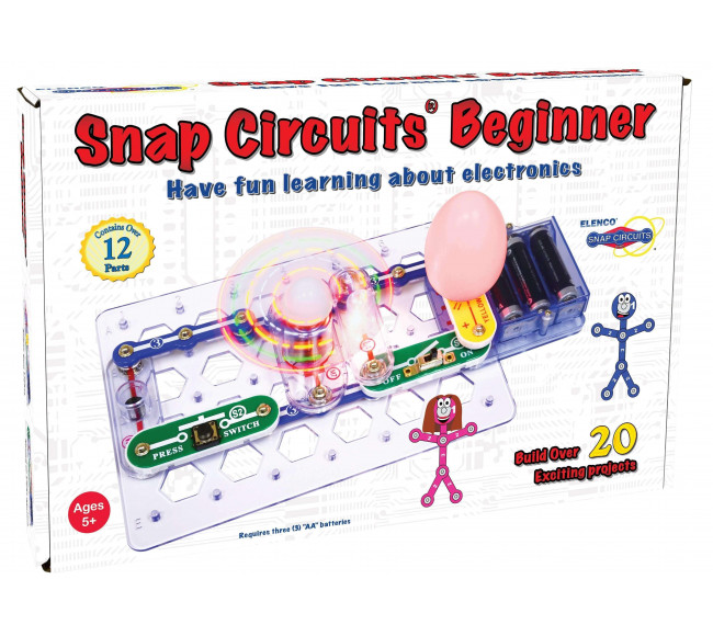 Snap Circuits Beginner Learn Electronics Kit Engineering and Coding Kits