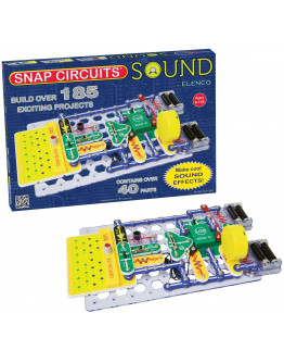 Snap Circuits Sound 185-in-1 Learn Electronics Kit