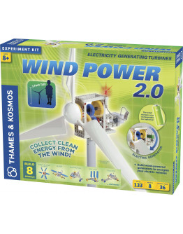 Wind Power 2.0 Clean Energy Experiment Kit 8-in-1