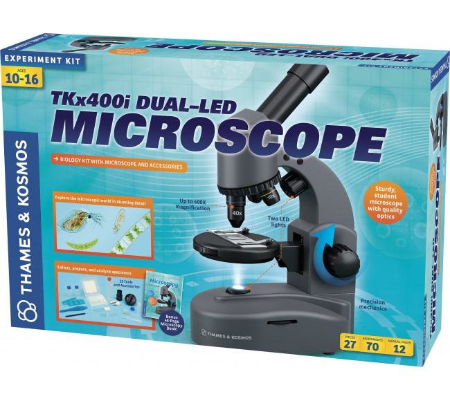 TKx400i Microscope with Guide Book and Accessories Tools and Devices